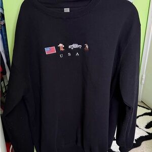 USA Custom Crewneck Sweater